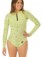 Fato de Surf Sisstr Summer Seas Cheeky L/S Front Zip