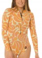 Sisstr Summer Seas Cheeky L/S Front Zip Wetsuit