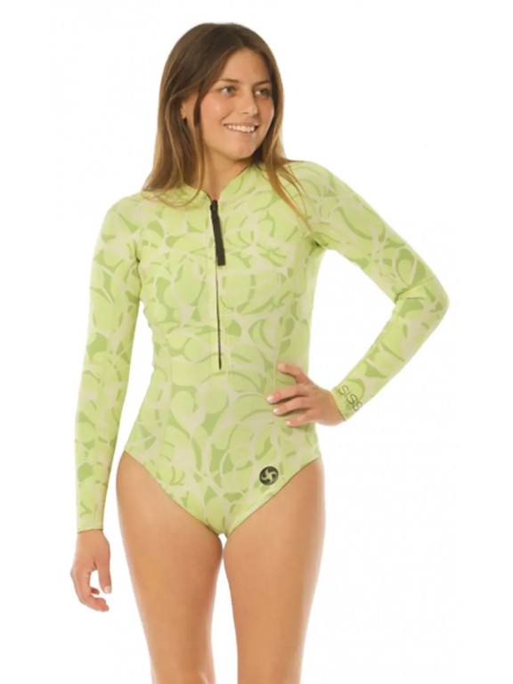 Fato de Surf Sisstr Summer Seas Cheeky L/S Front Zip