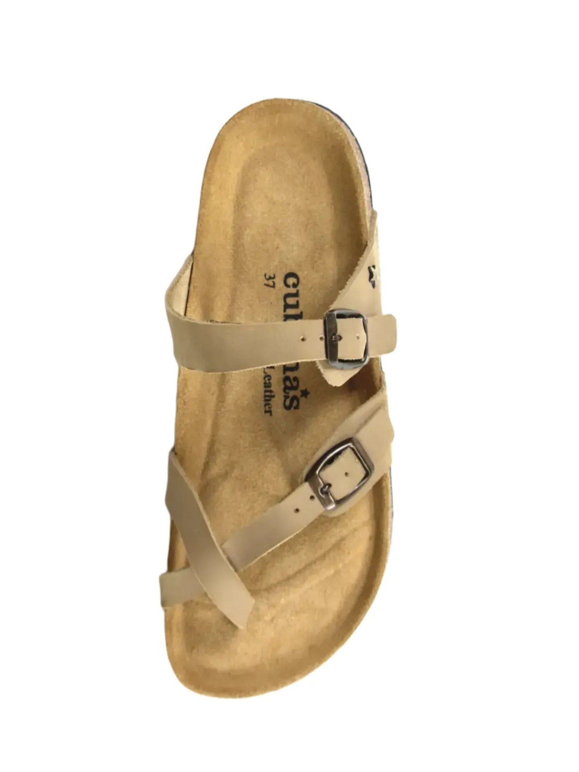 Cubanas Comporta 130 Crossed Strap Flip Flops