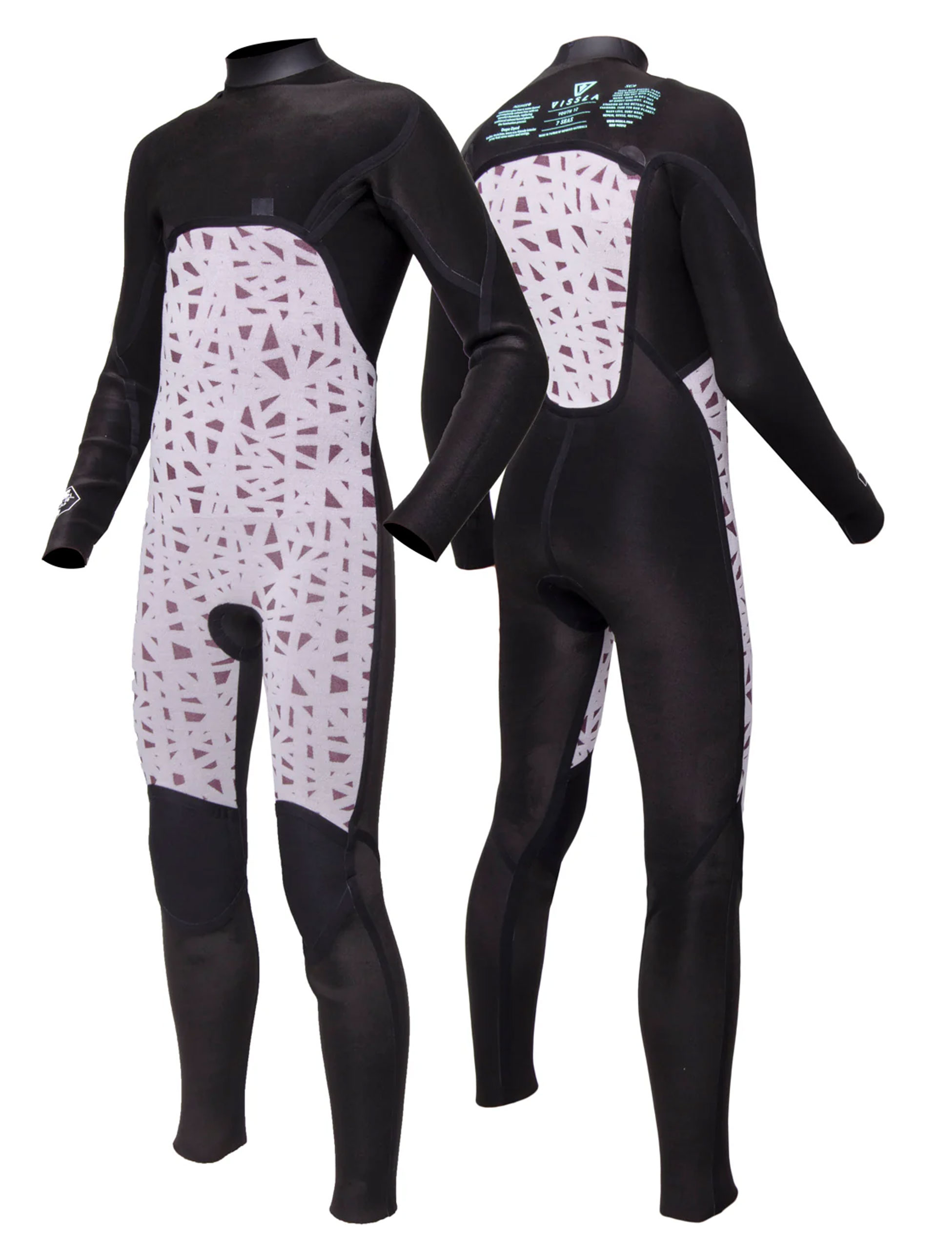 Fato de Surf Vissla 7 Seas Raditude 4/3 Chest Zip