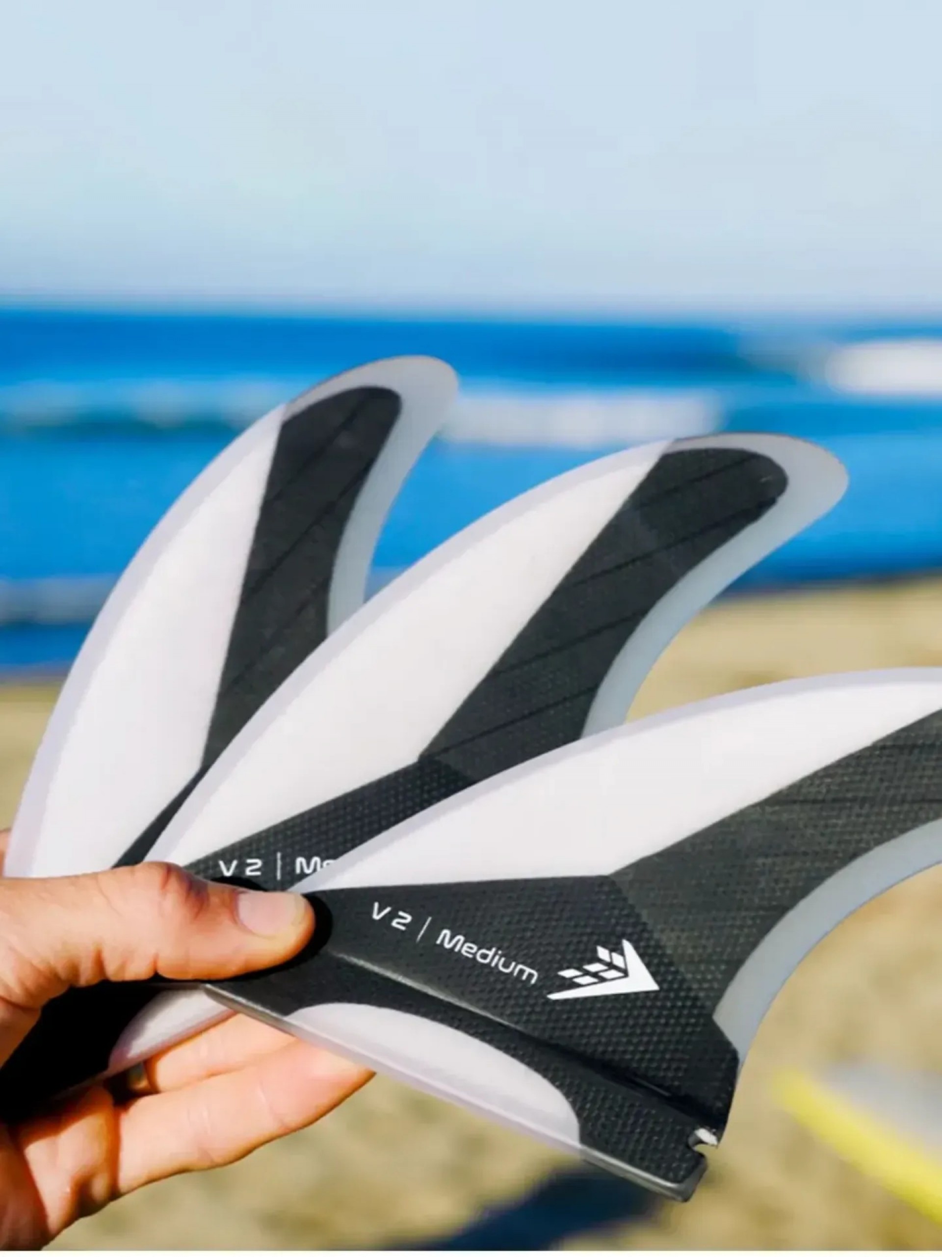Firewire Velox Medium Thruster Fins - Single tab