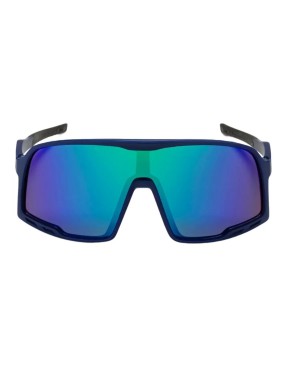 Chpo Henrik Navy / Rainbow Mirror Sunglasses