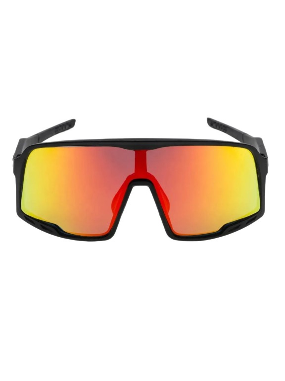 Chpo Henrik Black/Red Mirror Sunglasses