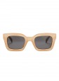 Chpo Anna Milky Tea / Grey Sunglasses