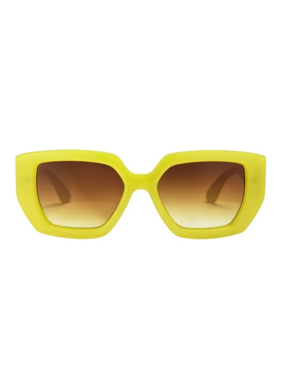 Chpo Hong Kong Lemon / Brown Sunglasses