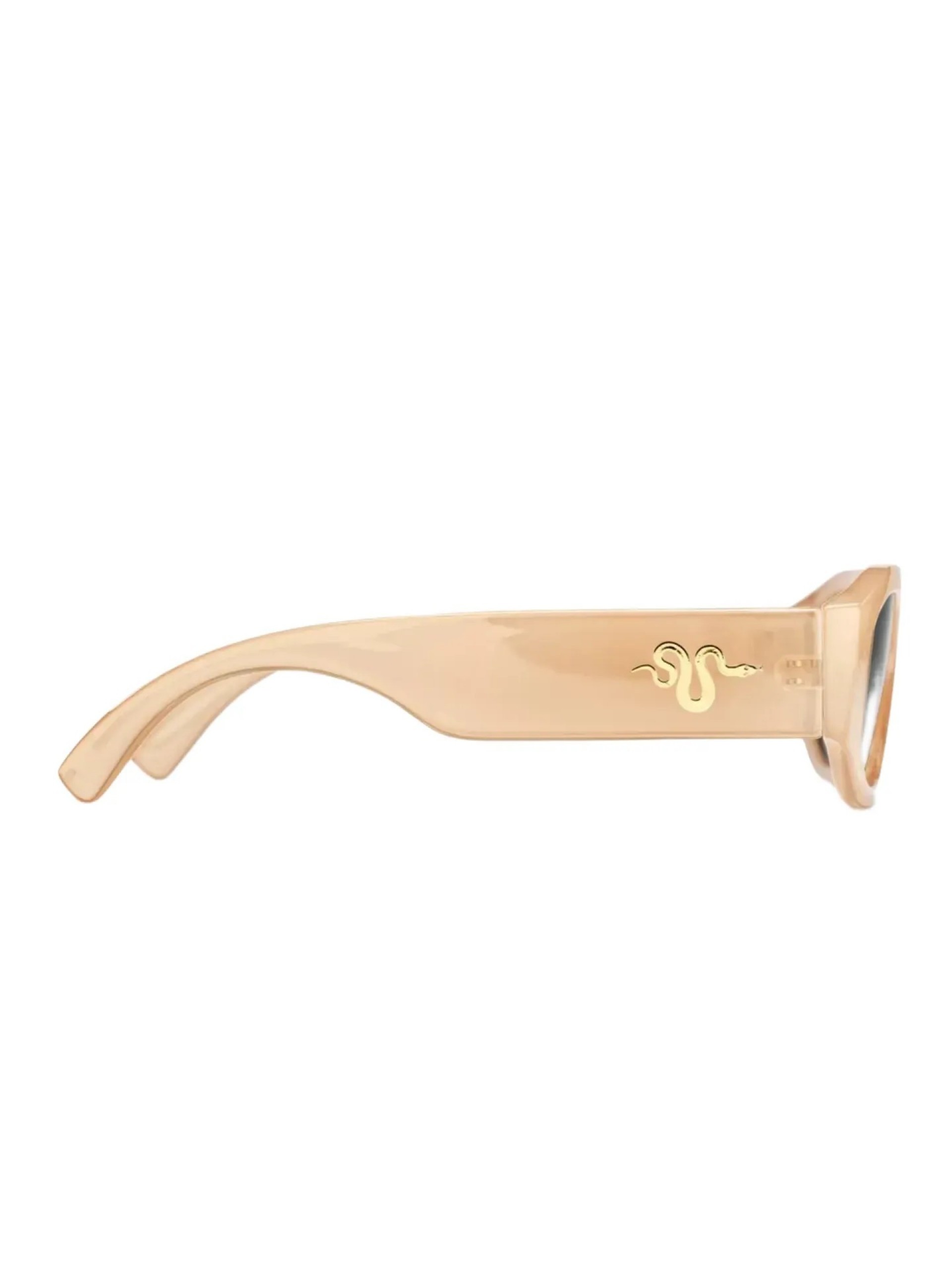 Chpo Brooklyn Milky Tea / Grey Sunglasses