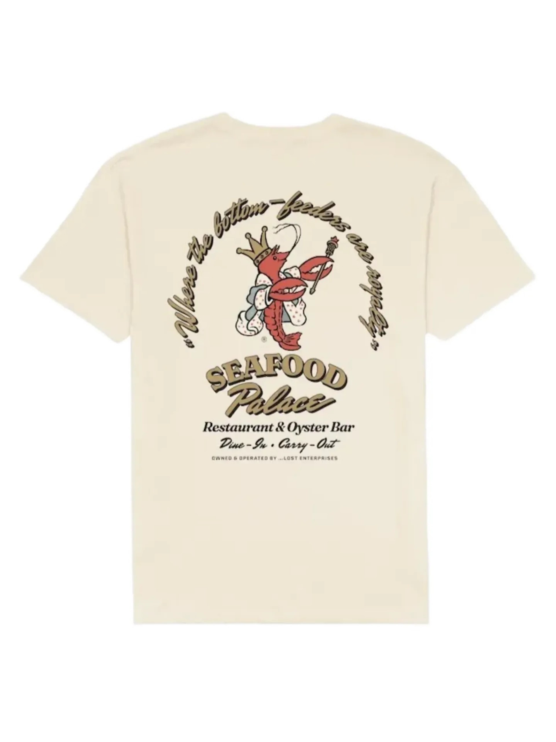 T-Shirt Lost Seafood Palace Vintage Dye S/S