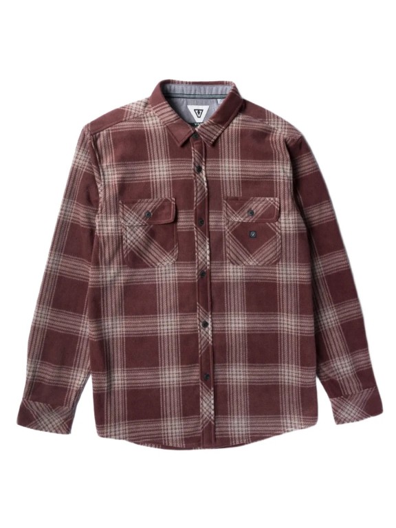 Vissla Eco-Zy L/S Polar Flannel Shirt