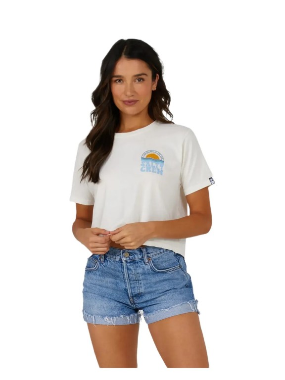 T-Shirt Salty Crew Sundown Crop