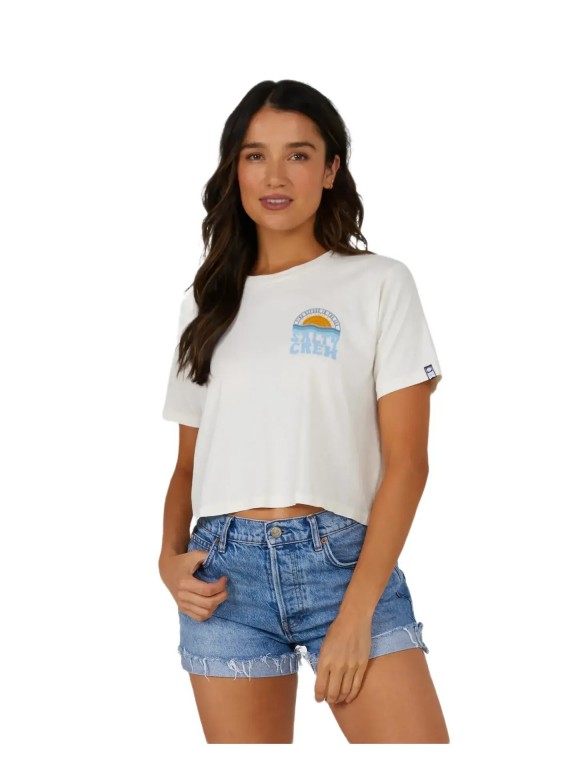 T-Shirt Salty Crew Sundown Crop T-Shirt Salty Crew Sundown Crop