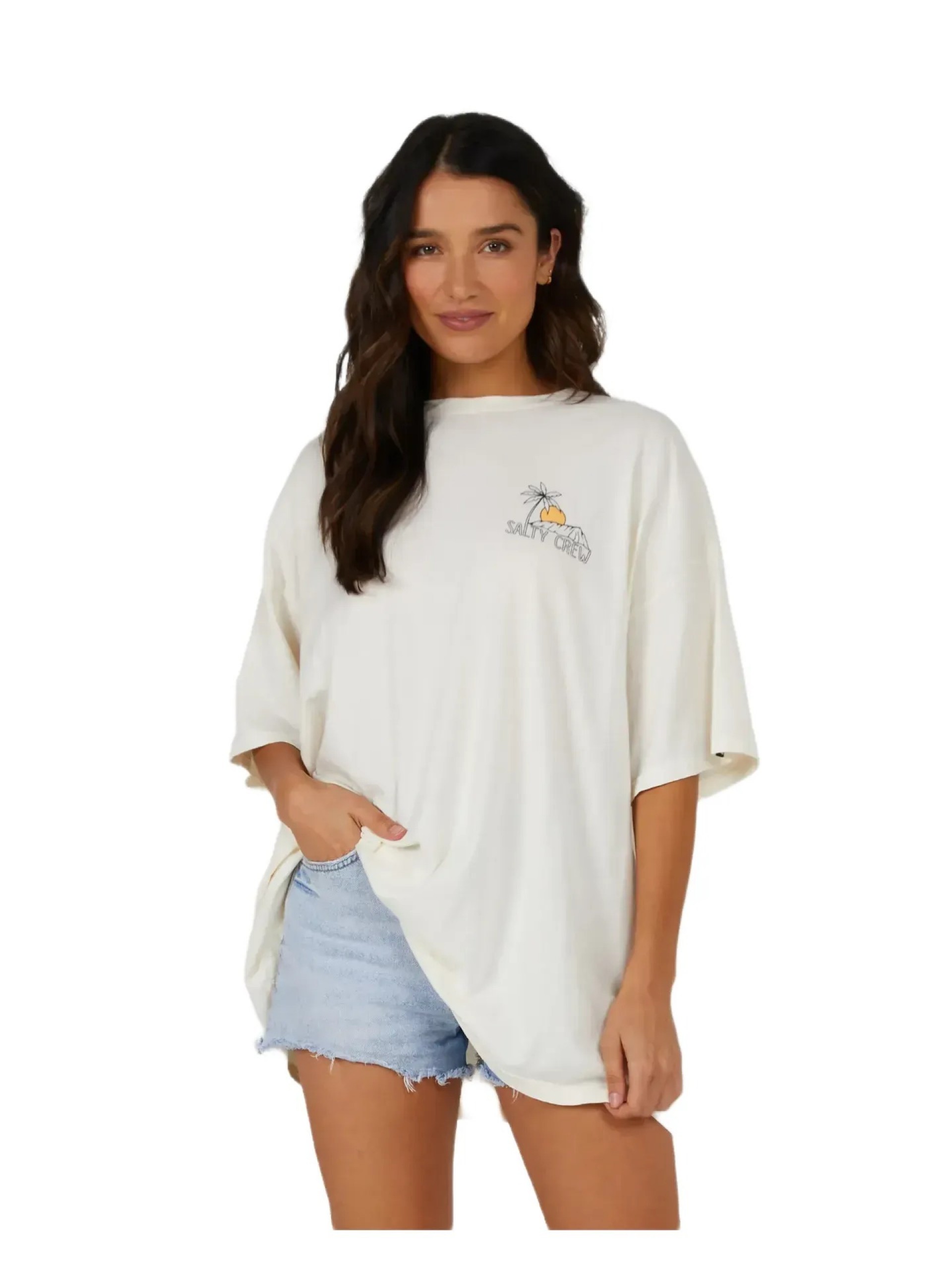 T-Shirt Salty Crew Joy Cover Up