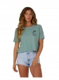 T-Shirt Salty Crew Lookout Crop