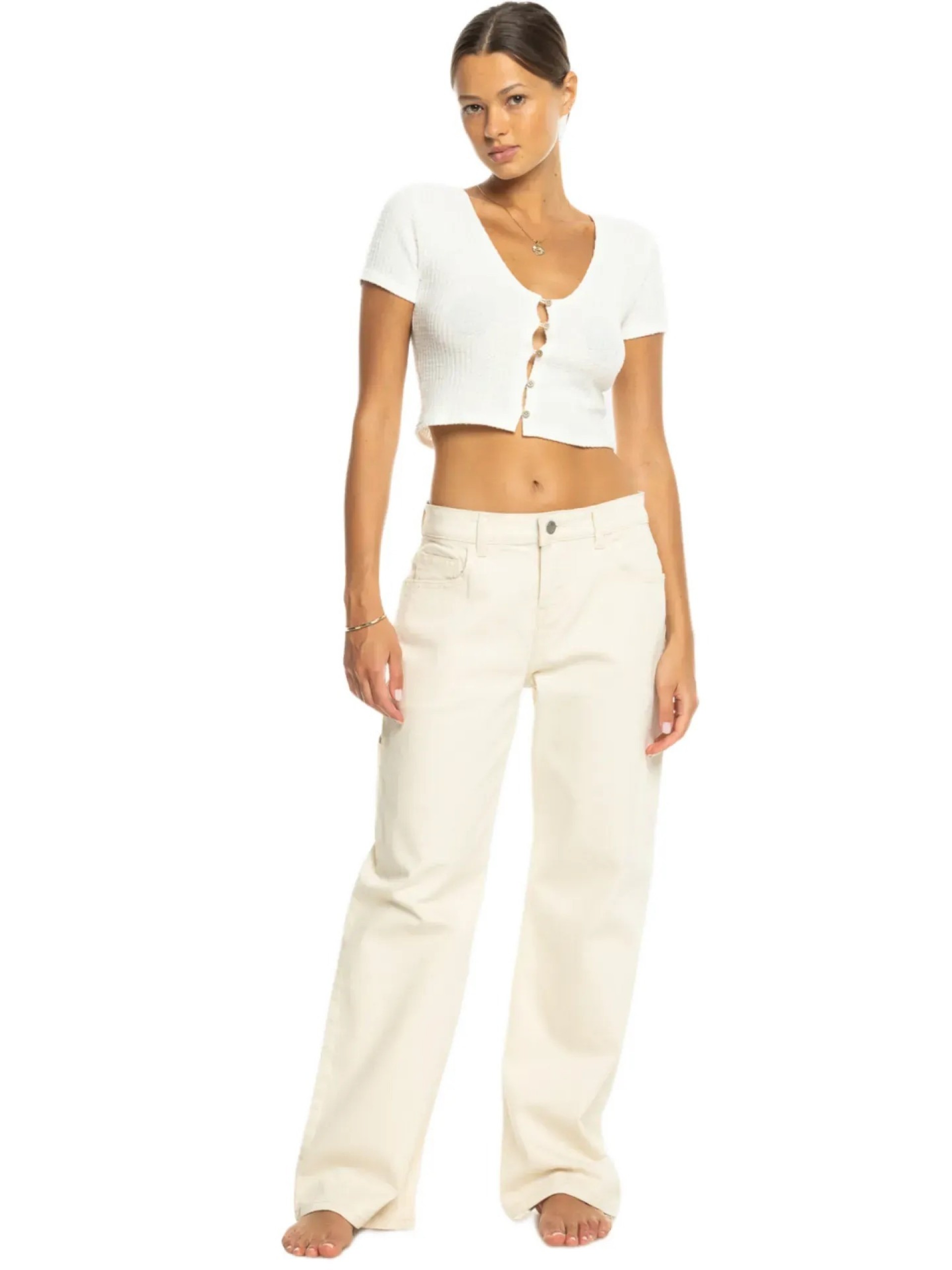 Roxy Finley Worker Denim Pants