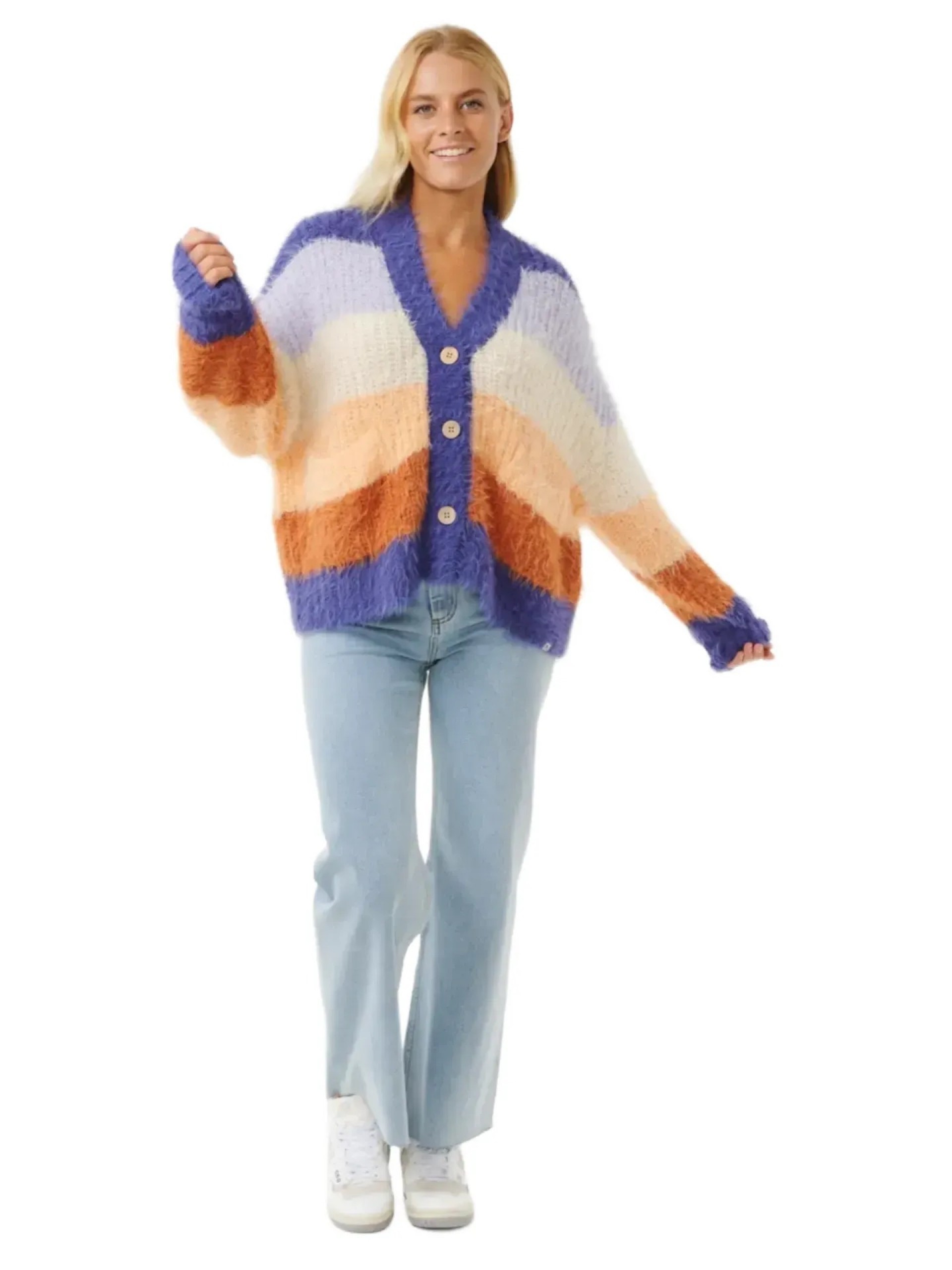 Rip Curl The Search Stripe Knit Jacket