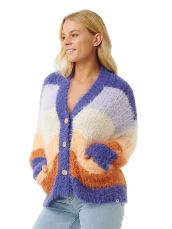 Rip Curl The Search Stripe Knit Jacket Rip Curl The Search Stripe Knit Jacket