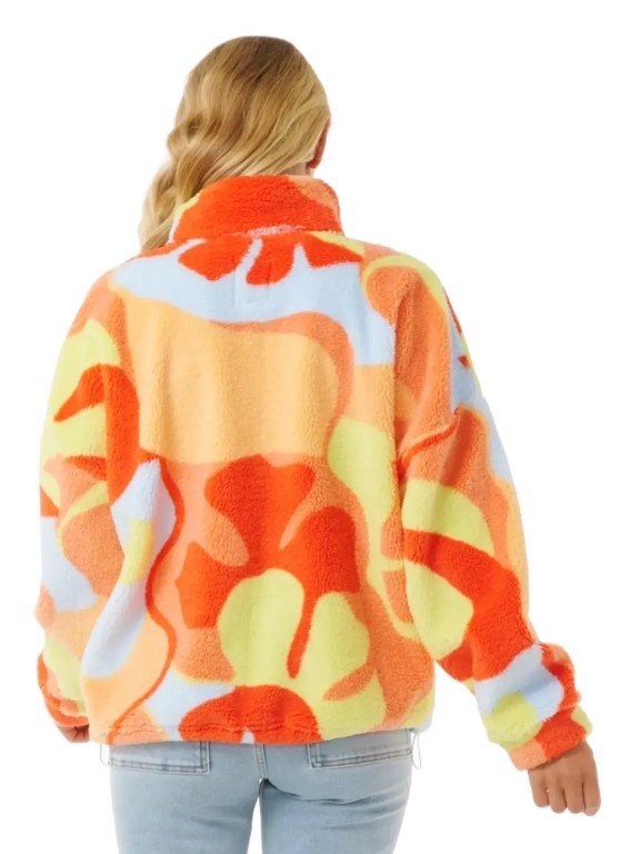 Casaco com Zip Rip Curl High Tide Polar Fleece Casaco com Zip Rip Curl High Tide Polar Fleece