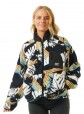 Casaco com Zip Rip Curl High Tide Hoffman Polar Fleece