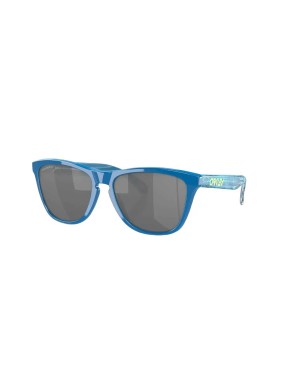 culos de Sol Oakley Frogskins Hi Res Polished Sapphire Prizm Black