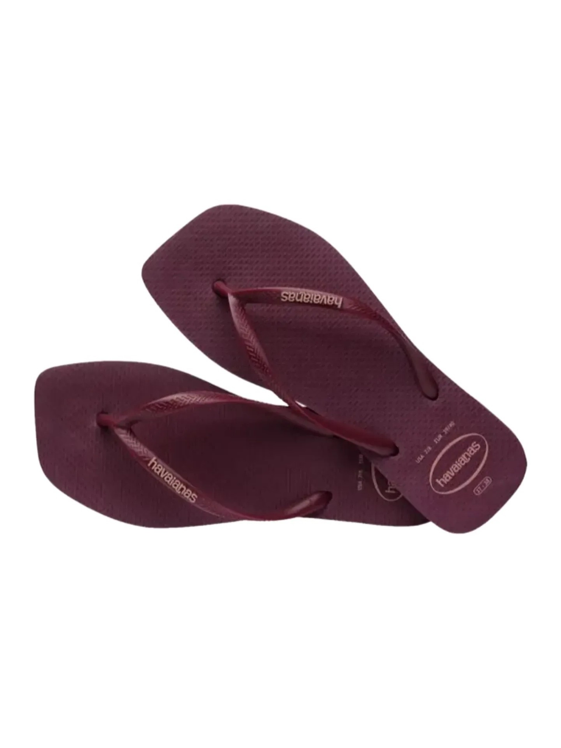 Havaianas Square Logo Pop Up Flip Flops