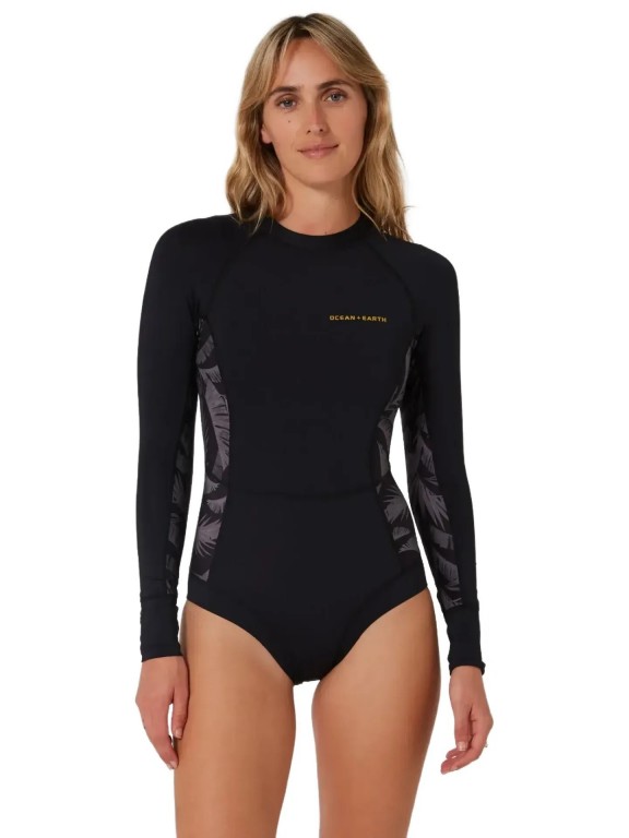 Fato de Surf Ocean & Earth Oceana L/S Back Zip Surfsuit