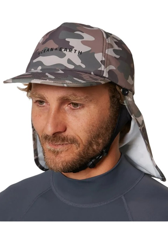 Ocean & Earth Bingin Lightweight Legionnaire Surf Cap Ocean & Earth Bingin Lightweight Legionnaire Surf Cap