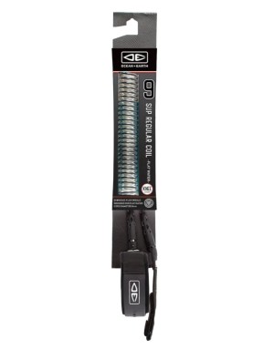 Ocean & Earth SUP / Longboard Regular 9'0" Knee Coil Leash
