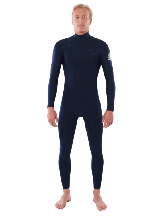 Fato de Surf Rip Curl Dawn Patrol Perf 4/3 Gb Chest Zip