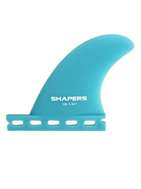 Quilha Shapers 3.64" Side Bites Fin Longboard - Single tab