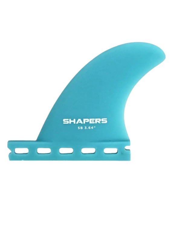 Quilha Shapers 3.64" Side Bites Longboard - Single tab