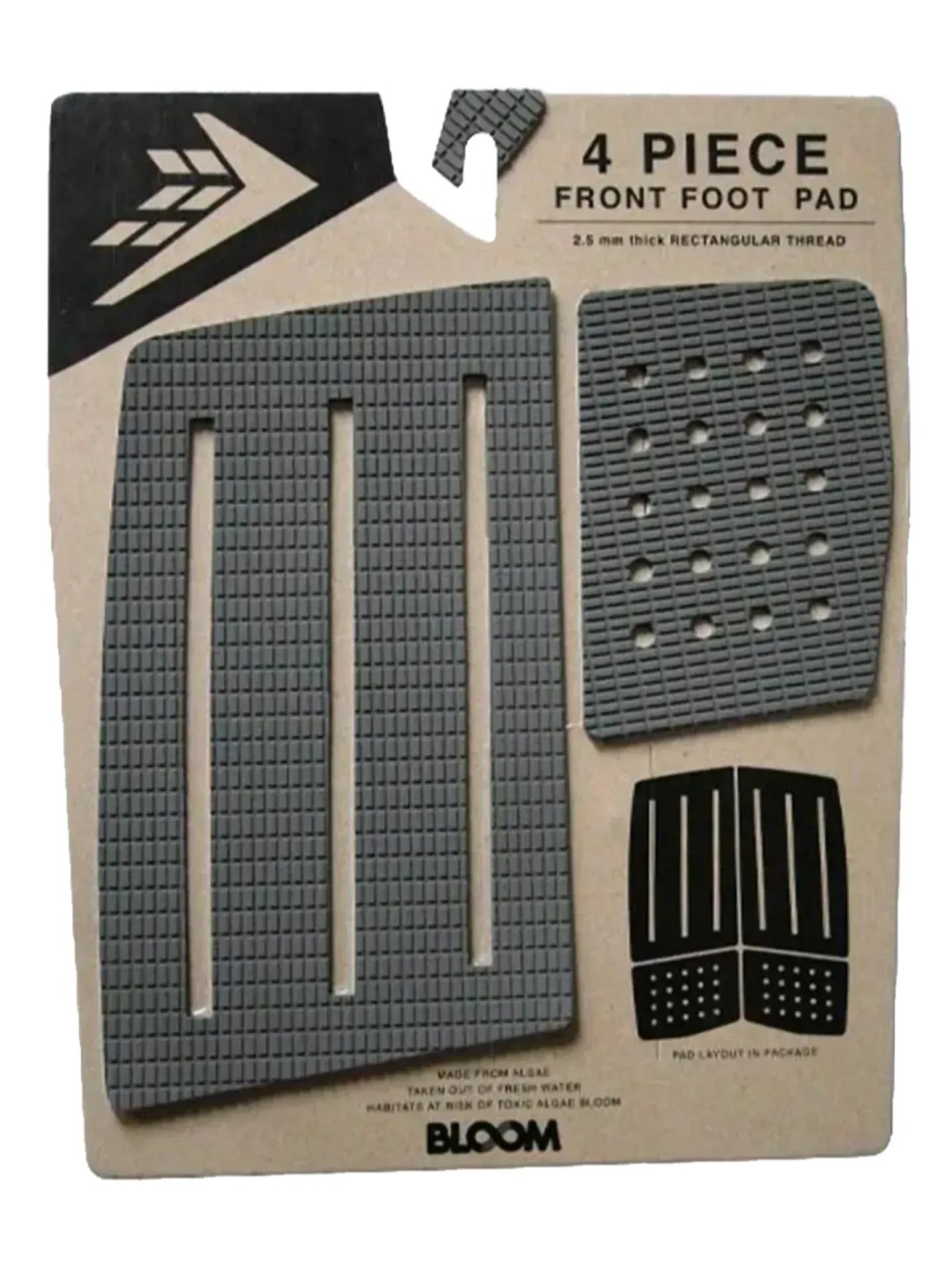Firewire Front Foot 4 Piece Tail Pad