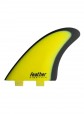 Feather Fins Modern Keel S2 Yellow