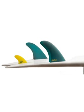 Feather Fins Akila Aipa Twin 2+1 S2 Green
