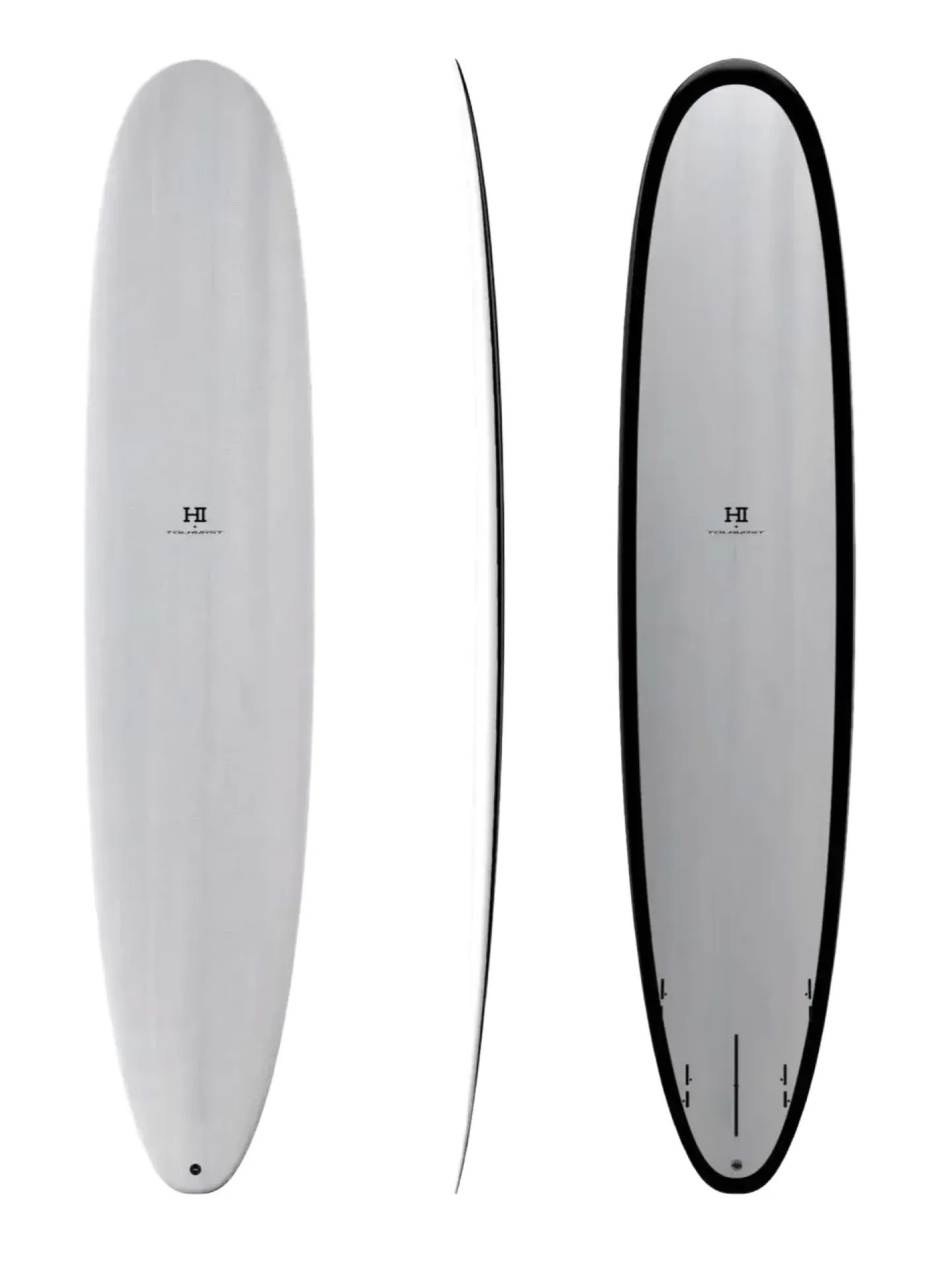 Prancha de Longboard HI 9'1" FCS II - Thunderbolt Black
