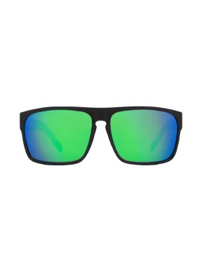 Carve Vendetta Matte Black w/ Green Iridium Sunglasses