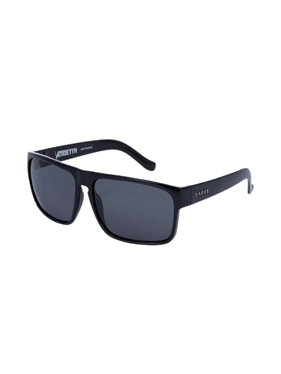 Carve Vendetta Black w/ Grey Polarized Sunglasses Carve Vendetta Black w/ Grey Polarized Sunglasses
