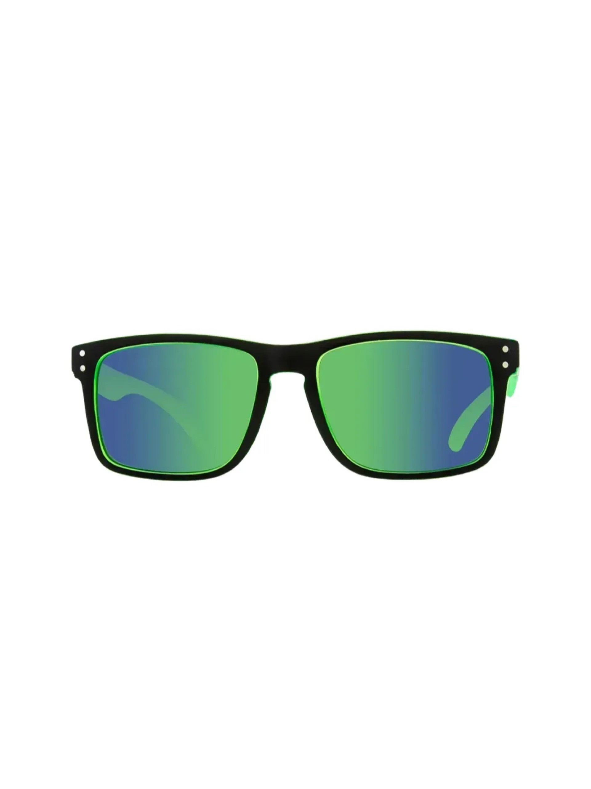 Carve Goblin Matte Black w/ Green Iridium Polarized Sunglasses
