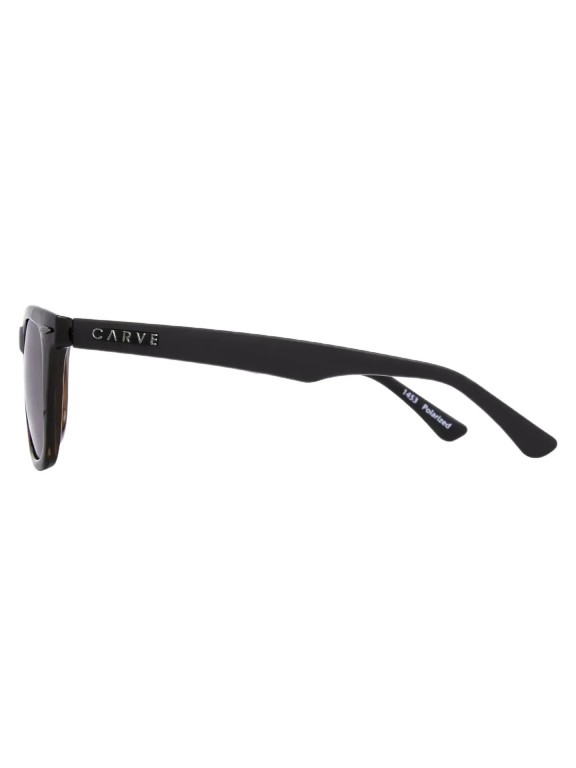 Carve Wow Vision Tortoise w/ Matte Black Polarized Sunglasses Carve Wow Vision Tortoise w/ Matte Black Polarized Sunglasses