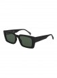 Carve Ziggy Matte Black w/ Green Polarized Sunglasses