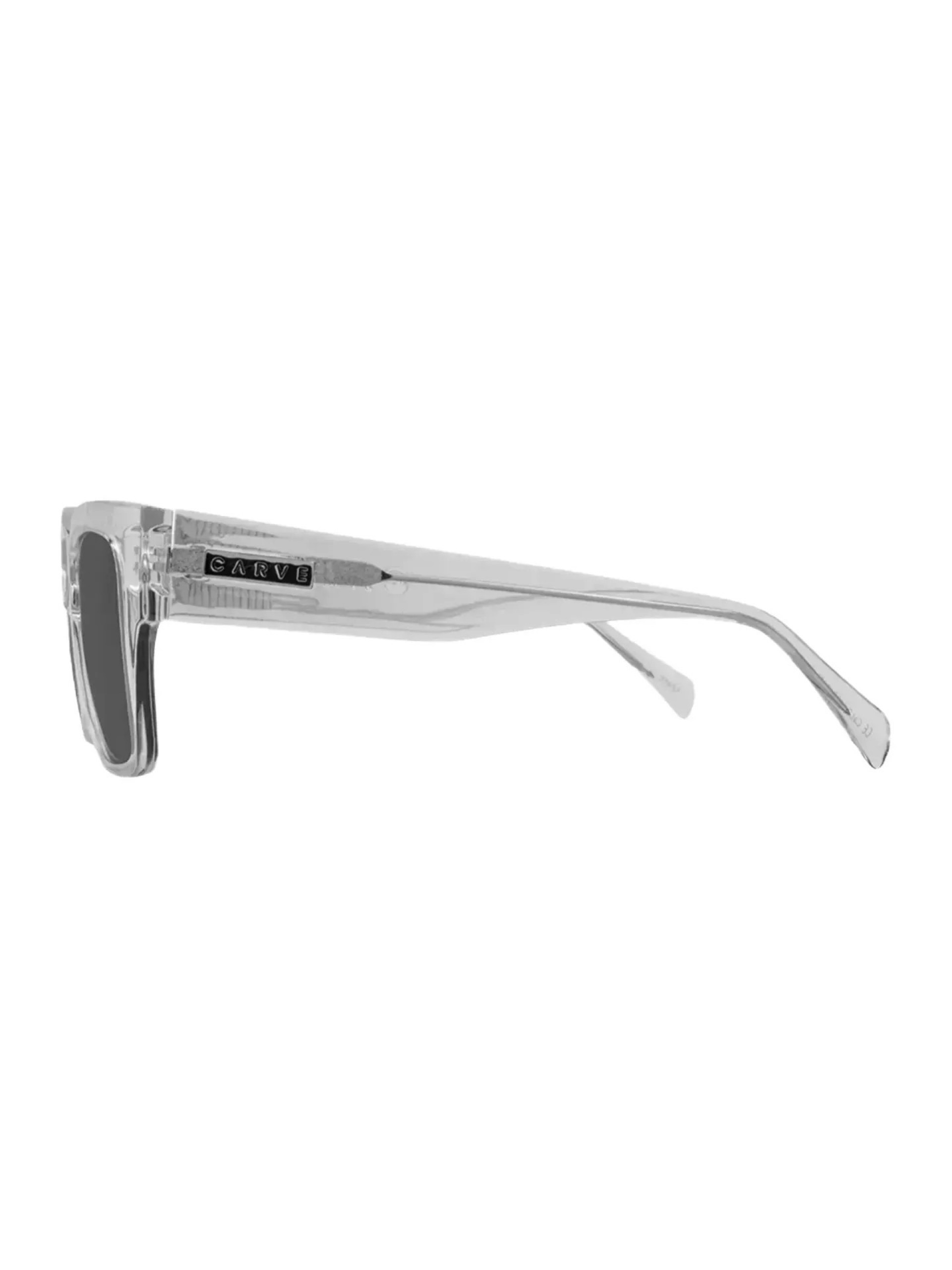 Carve Zeus Crystal Clear w/ Grey Sunglasses