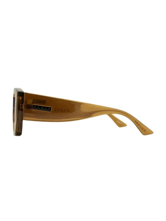 Carve Catapult Crystal Dark Sand w/ Green Sunglasses Carve Catapult Crystal Dark Sand w/ Green Sunglasses