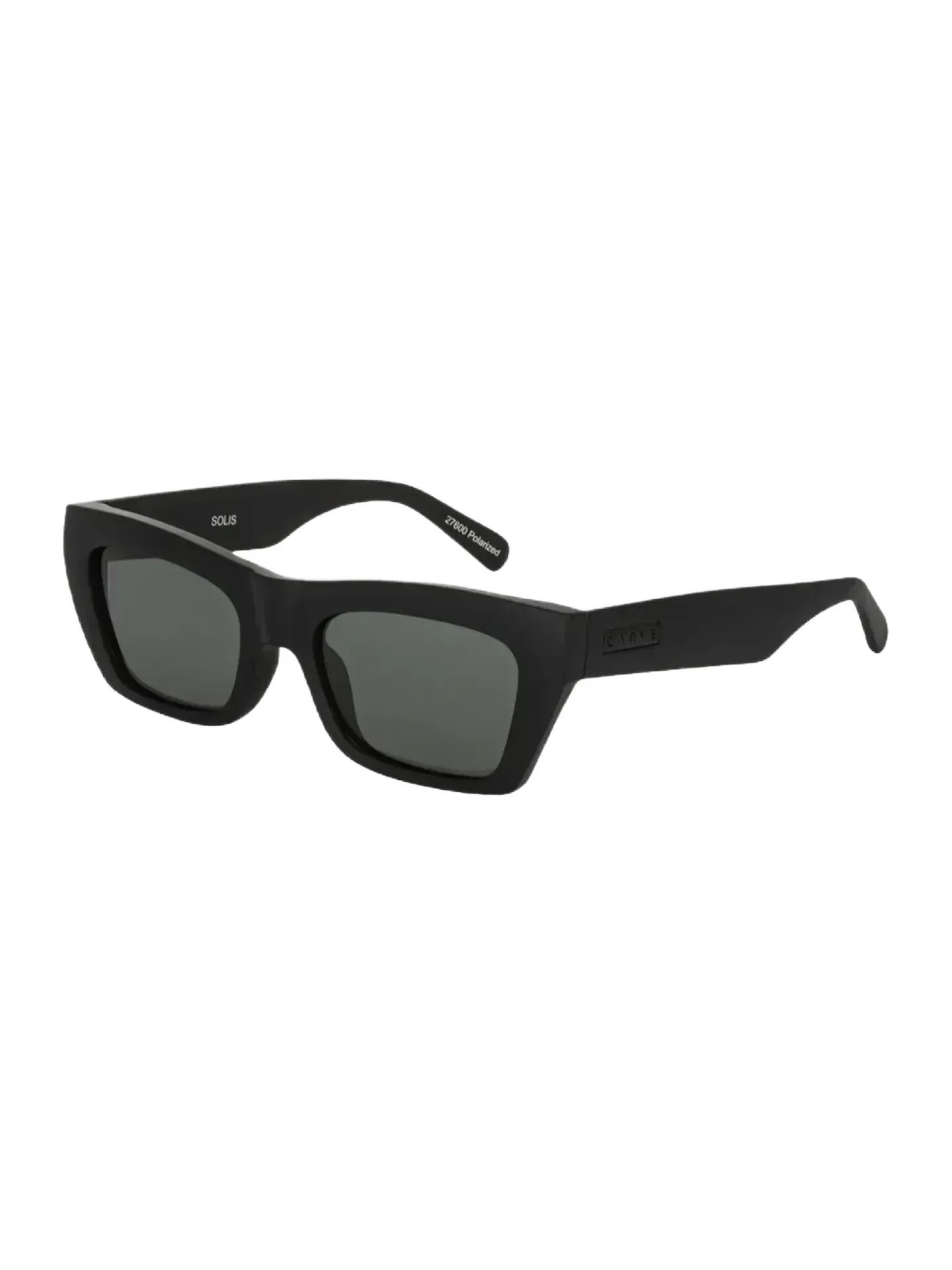 Carve Solis Matte Black w/ Grey Polarized Sunglasses
