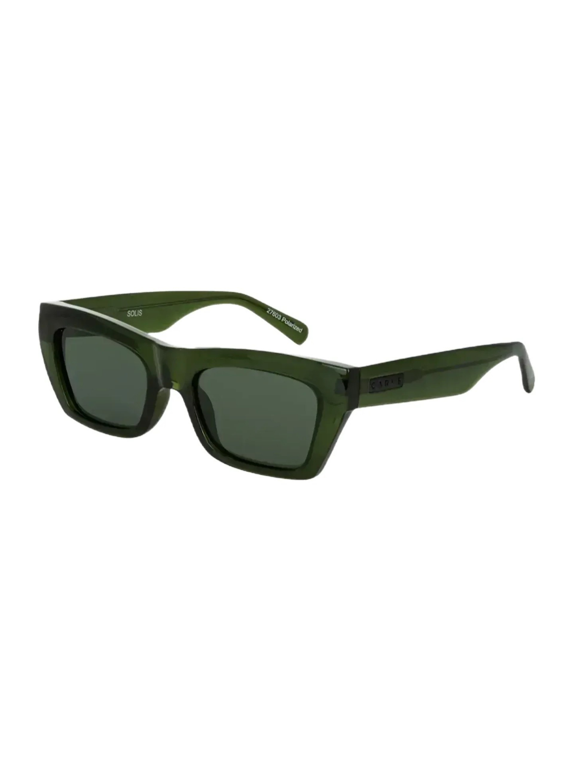 Carve Solis Crystal Green w/ Green Polarized Sunglasses