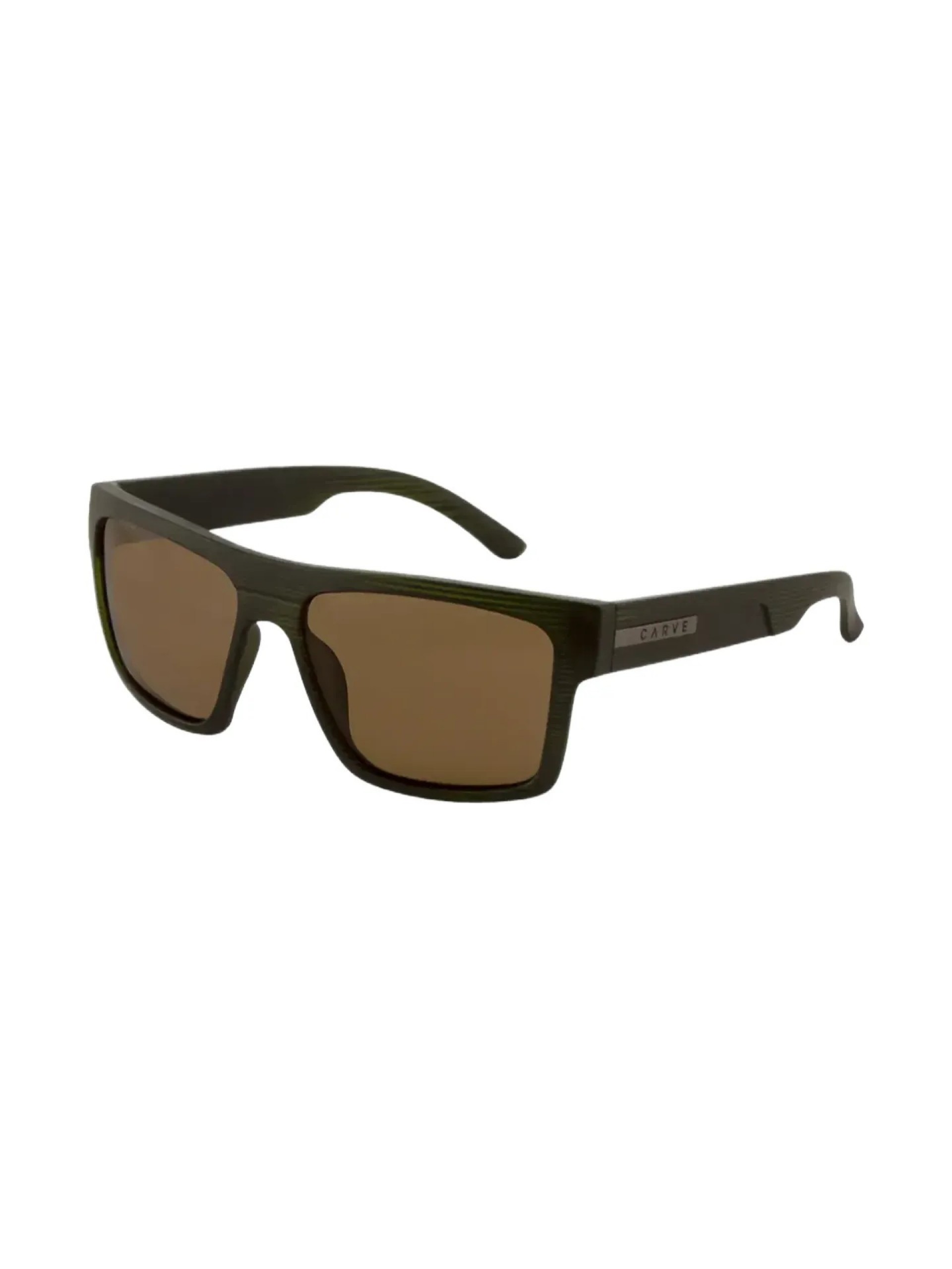 Carve Volley XL Translucent Olive Streak w/ Bronze Sunglasses