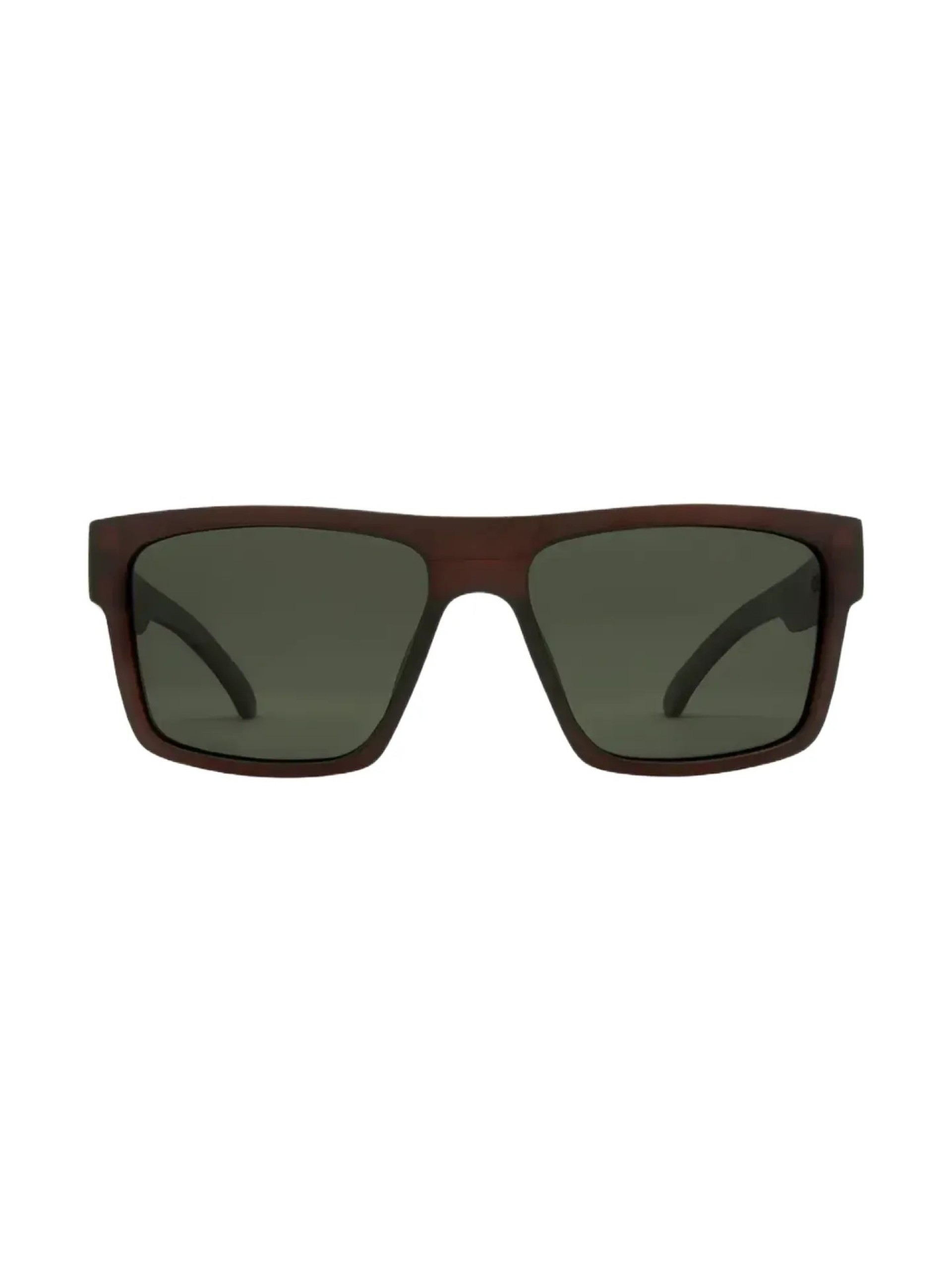 Carve Volley XL Matte Translucent Brick w/ Green Sunglasses