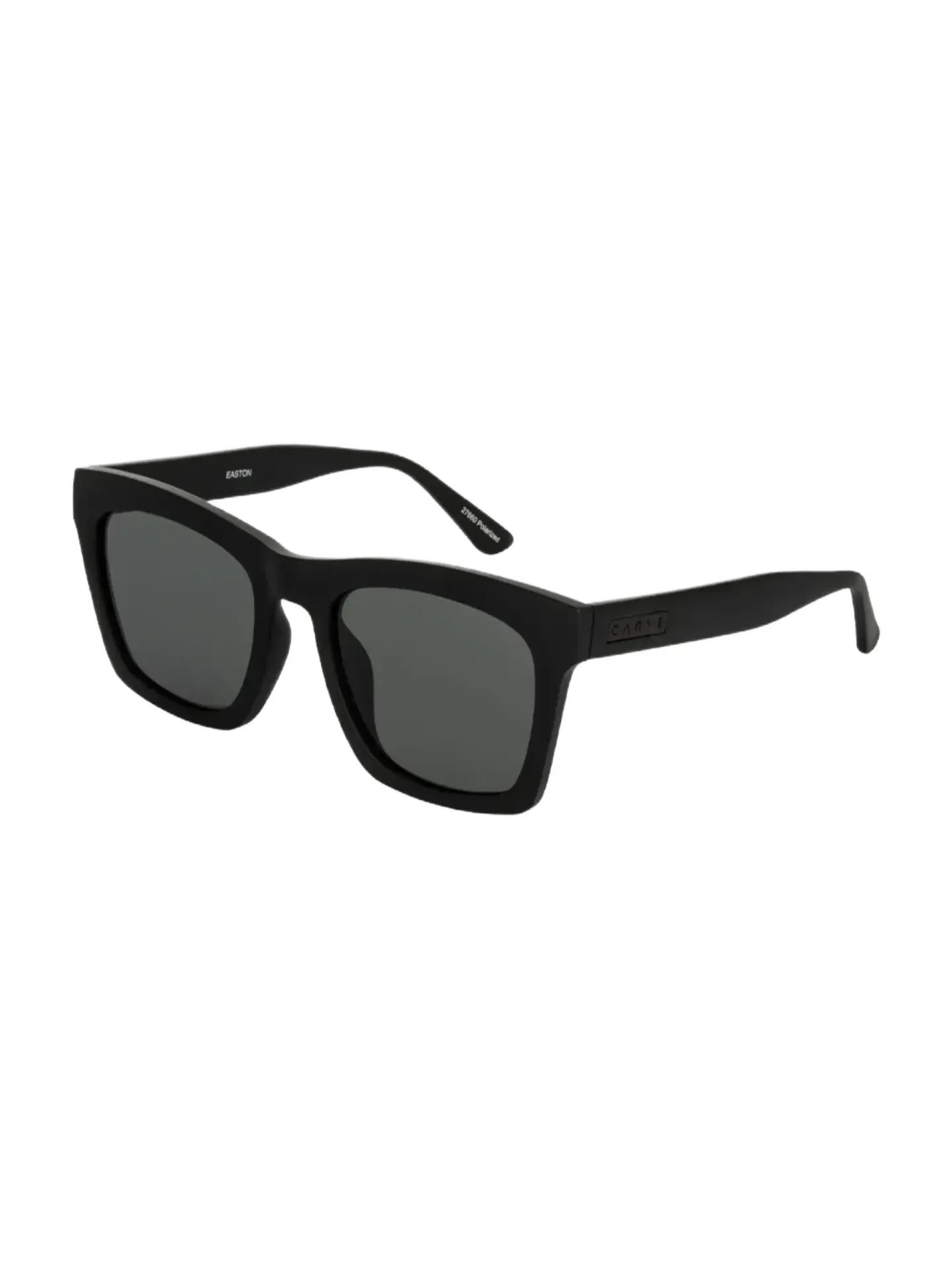 Carve Easton Matte Black w/ Grey Sunglasses