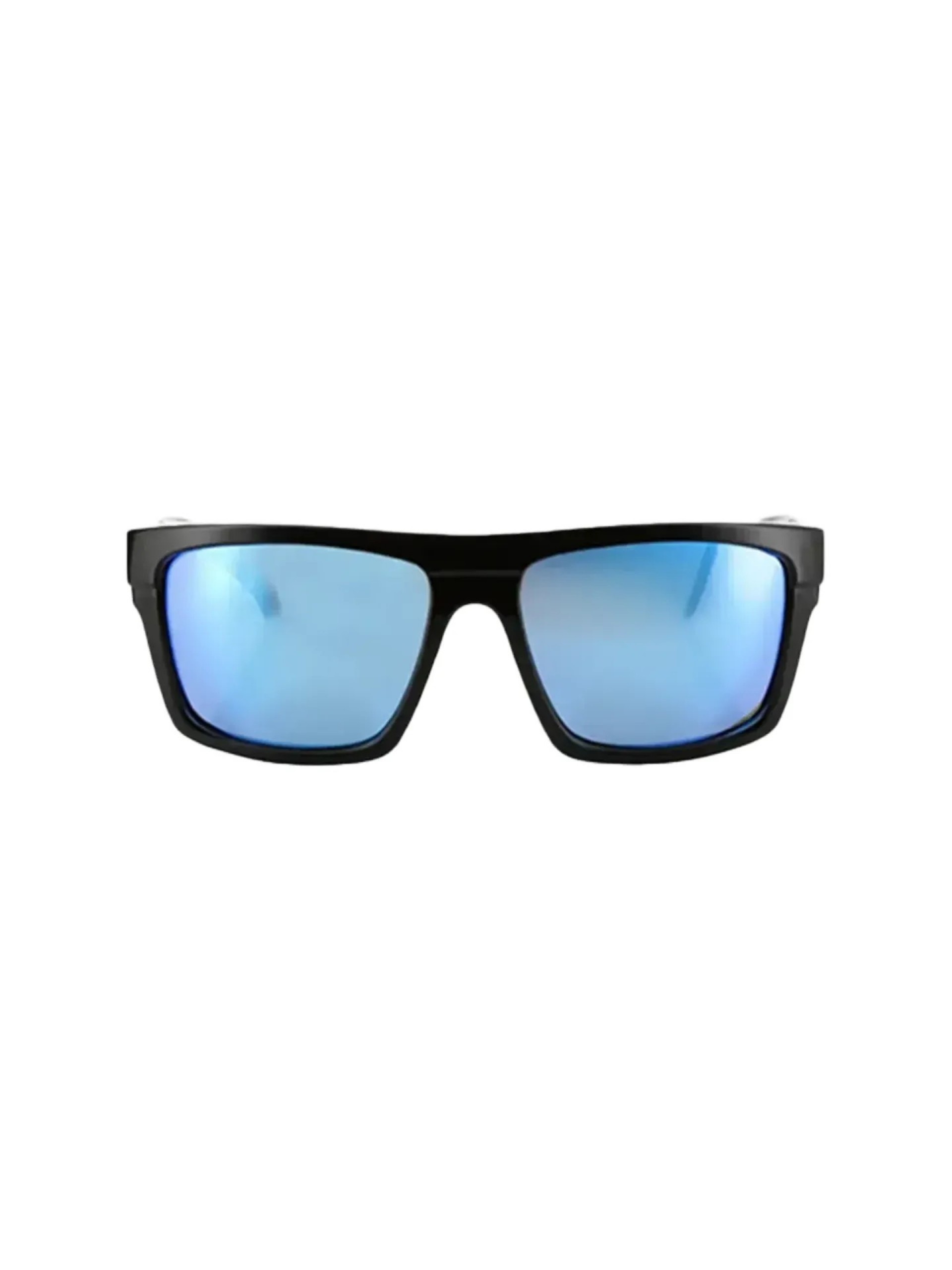 Carve Volley Black w/ Blue Iridium Polarized Sunglasses