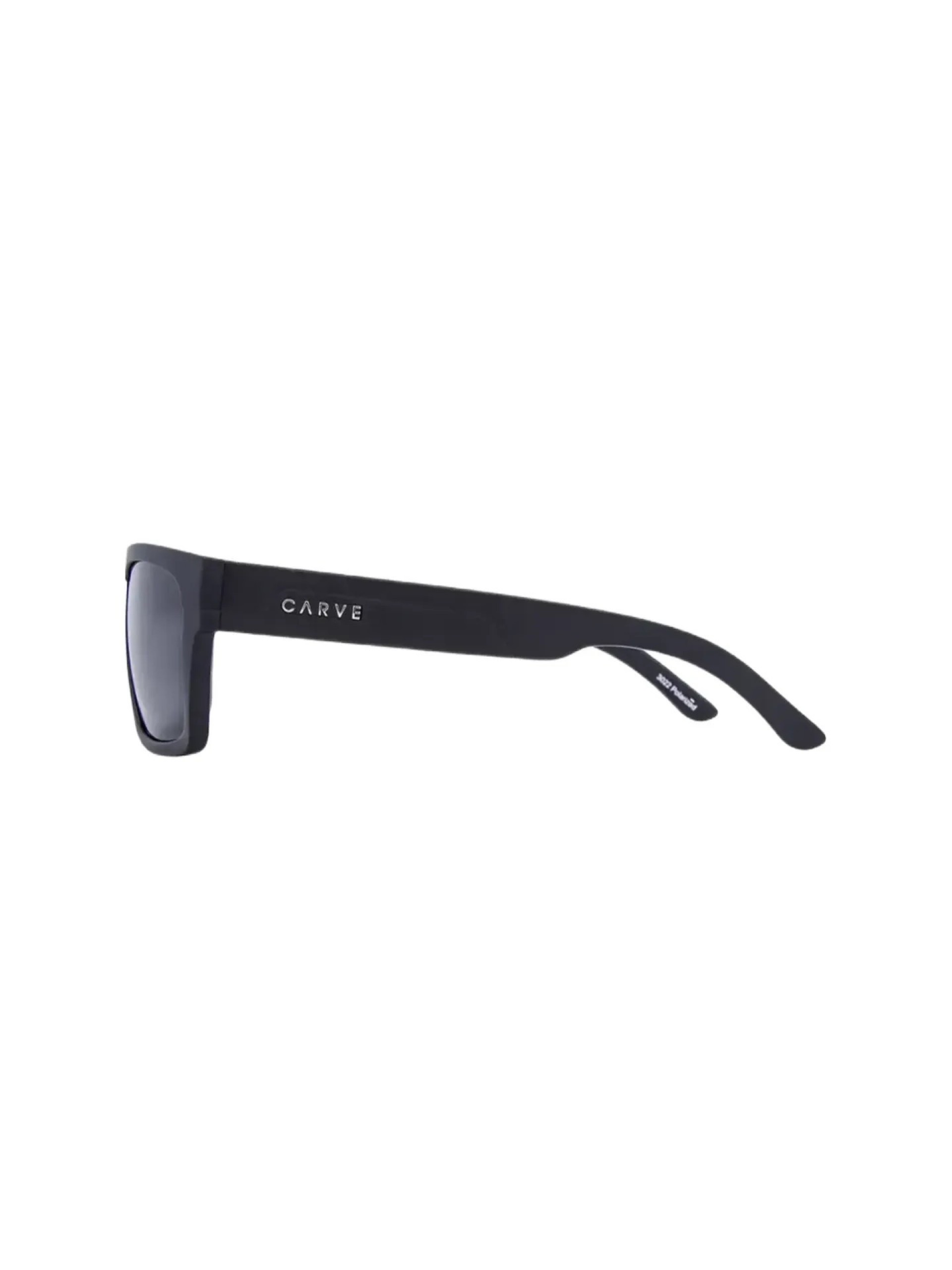 Carve Volley Matte Black Polarized Sunglasses