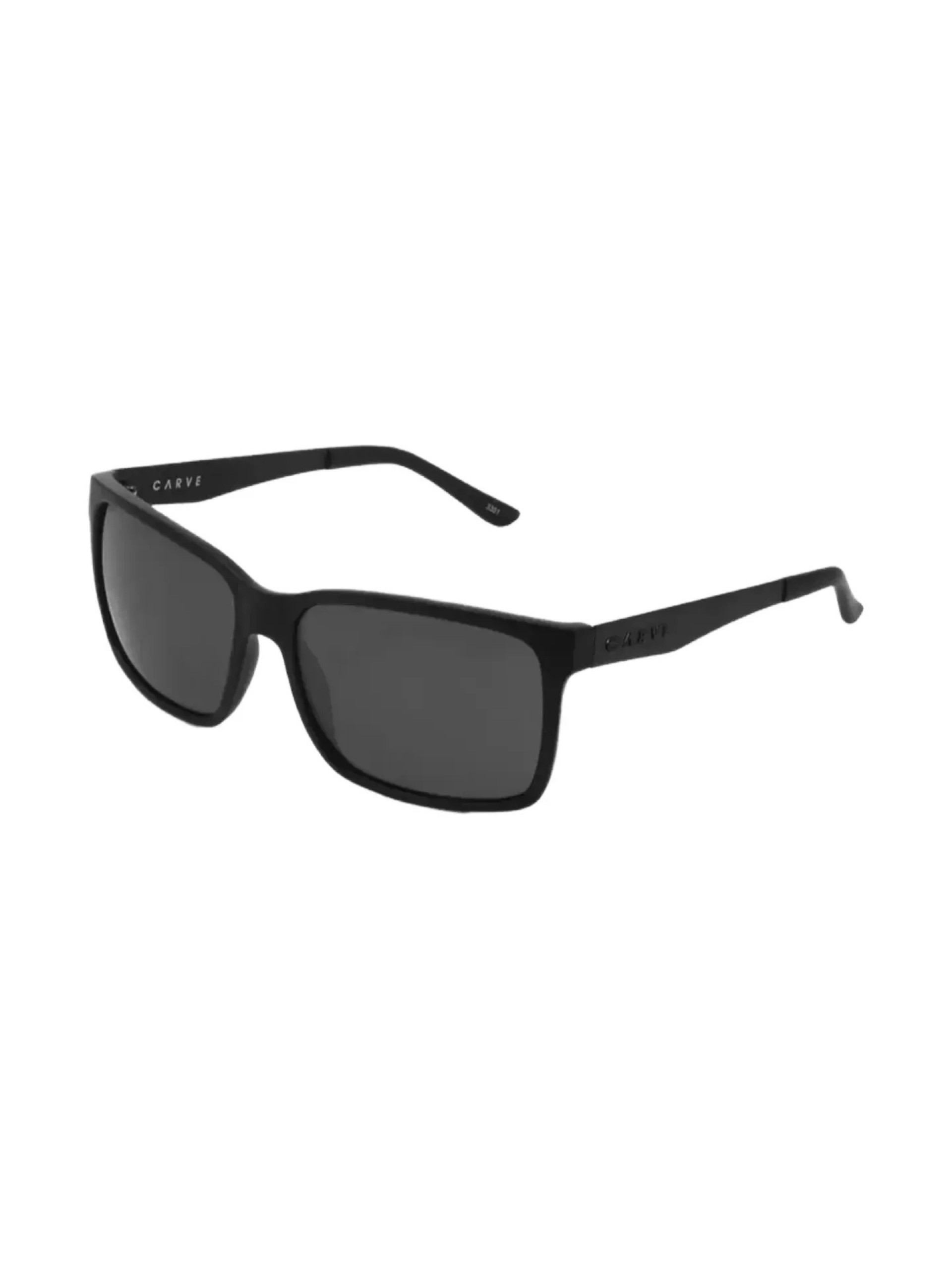 Carve The Island Matte Black Sunglasses