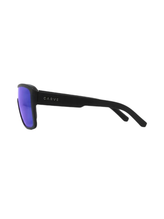 Carve Anchor Beard Matte Black w/ Blue Iridium Polarized Sunglasses Carve Anchor Beard Matte Black w/ Blue Iridium Polarized Sunglasses